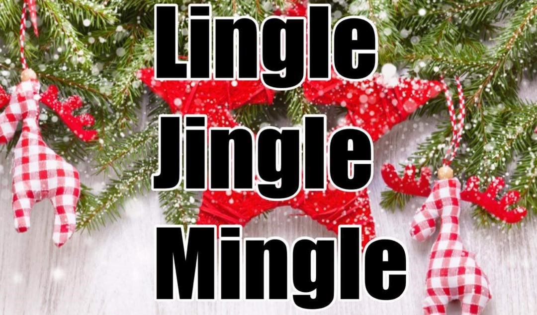 a flyer for Lingle Jingle Mingle
