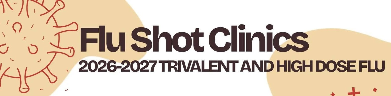 Goshen County Public Health flu shot clinic schedule for September 28 through October 2, 2026.