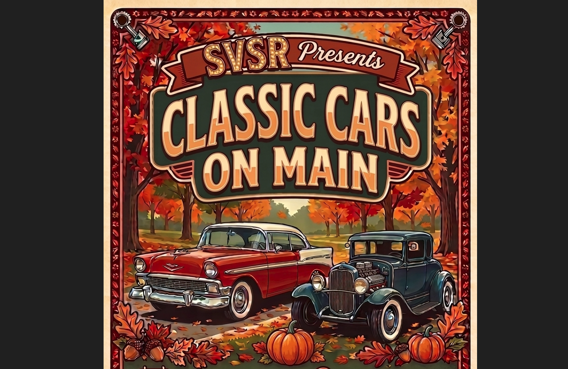 Classic Cars on Main car show in downtown Torrington, Wyoming, on September 12, 2026, from 9 a.m. to 3 p.m.